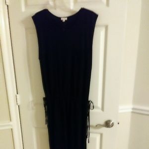 Gap Ladies Black Drop Waist Dress Size XL - new wi